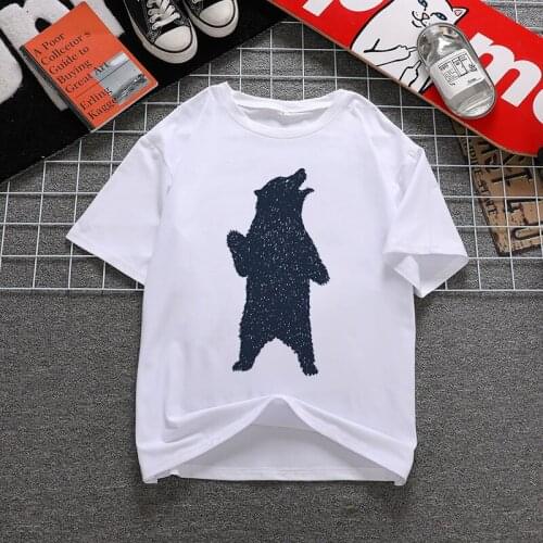 Special Black and white Printed tShirt Women Fashion Short Sleeved Casual Harajuku 90s Tshirt Female Streetwear Top T-Shirt