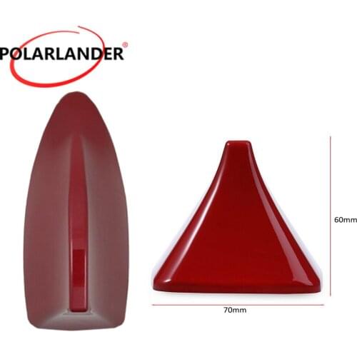 Piano-like Painting Car Radio Shark Fin Antenna for H/yundai ix35 Car Aerials Antenna Signal Black White Silver Gray 1pc