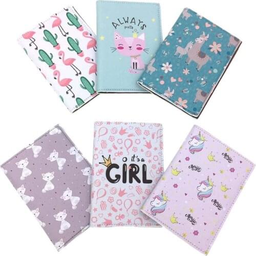 11 Styles The Flamingos Travel Accessories Passport Holder PU Leather Travel Passport Cover Case High Quality Card ID Holders