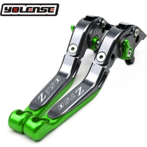 For KAWASAKI Z750R Z 750R 2011 2012 Motorcycle Accessories CNC Adjustable Folding Extendable Brake Clutch Levers