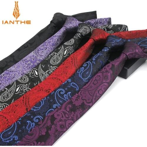 1200 Needles 6cm ties for men high quality gravatas jacquard wedding necktie Slim corbatas hombre 2018 new wedding neck ties