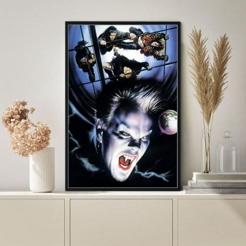The Lost Boys Classic Movie Poster Canvas Print Wall Painting Home Decoration ( No Frame )