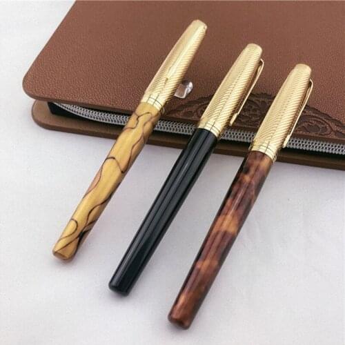 MONTE MOUNT fountain pen High quality luxury metal INK pens business gift father teacher present 0.38mm 004
