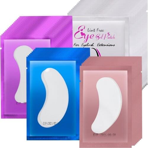 5/10/100 Pairs/Lot Patches for Eyelash Extension Under Eye Pads Paper Eyelash Under Eye Pads Lash Paper Patches Eye Tips Sticker