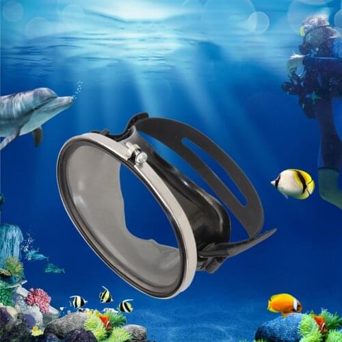 Underwater Diving Goggles Anti Fog Half Face Glasses Lens Snorkeling Mask Swimming Mask For Water Sports