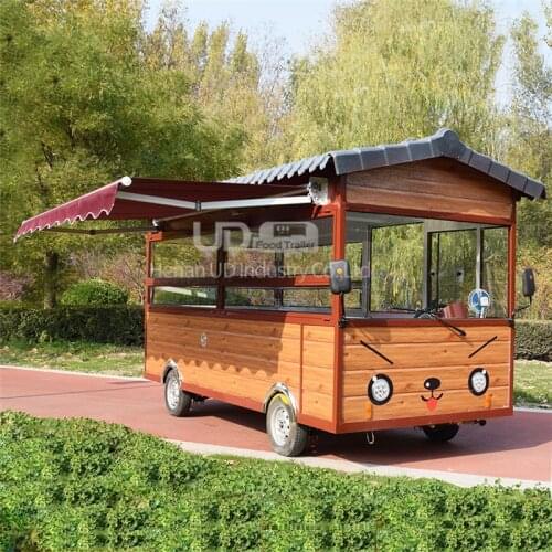Juice Beer Bar Ice Ccream Hotdog Sale Electric Bus Container Design Mobile Restaurant