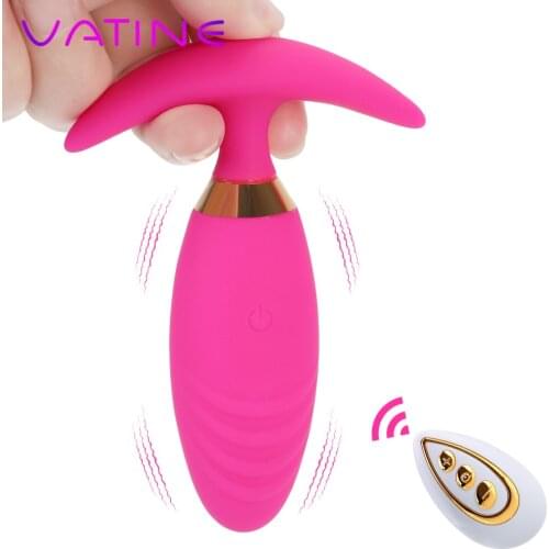 VATINE Clitoris Stimulation 10 Speeds Sex Toys for Women Luminous Wireless Remote Wearable Dildo Vibrator Adult Products