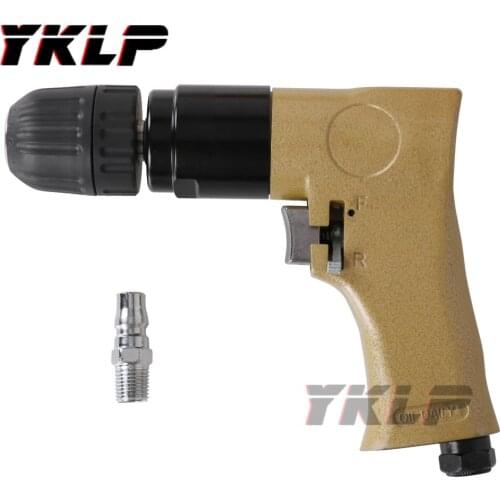 Air Drill Pistol Type Reversible Pneumatic Drilling Tool for Metal 2000RPM