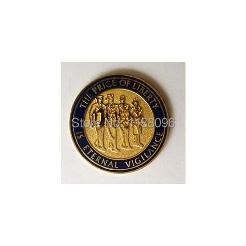 Gold metal souvenir coin Low price and high quality usa Military coins cheap Most popular custom paint gold coins