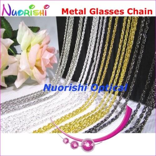 12pcs Nice Metal Sunglass Eyewear Glasses Neck Cord Chain Retainer Strap Lanyard Holder Retainer free shipping L508