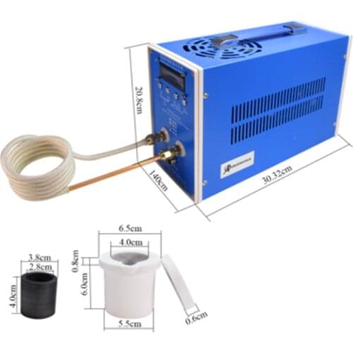 2800W ZVS Induction Heater Induction Heating Machine Metal Smelting Furnace High Frequency Welding Metal Quenching Equipment