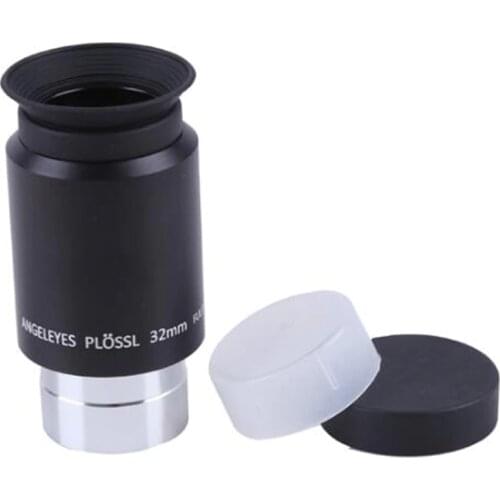 Angeleyes PL PLOSSL 32mm PL32mm Fully Coated 1.25 Inches 31.7mm with Optical Glass 32mm Metal Provin High Eyepiece Focal Length