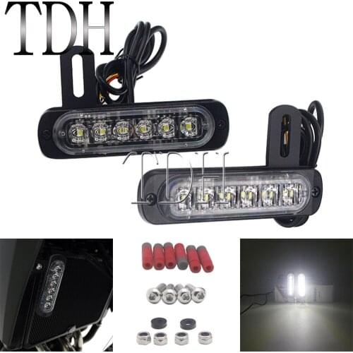 Double B6 Pods LED Rear Lights Motorbike Lighting Dual Tail Brake Light Indicator Lamp For Cafe Racer ATV Motorcycle Universal