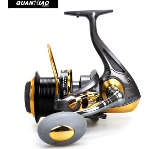 Sea Fishing Reel 12BB+1RB Surfcasting Fishing Reel Long Distant Wheel for Saltwater 8000/9000 series drag 24kg/52lb Fishing reel