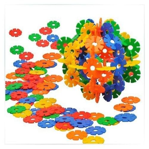 New Childrens Educational Toys Plastic Building Blocks Plastic Blocks Toy Fight Inserted Kindergarten Toys