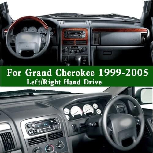 Fits Jeep Grand Cherokee II WJ WG 4000 4700 of 1999 2000 2001 2002 2003 2004 2005 Dashmat Dashboard Cover Pad Dash Mat Carpet