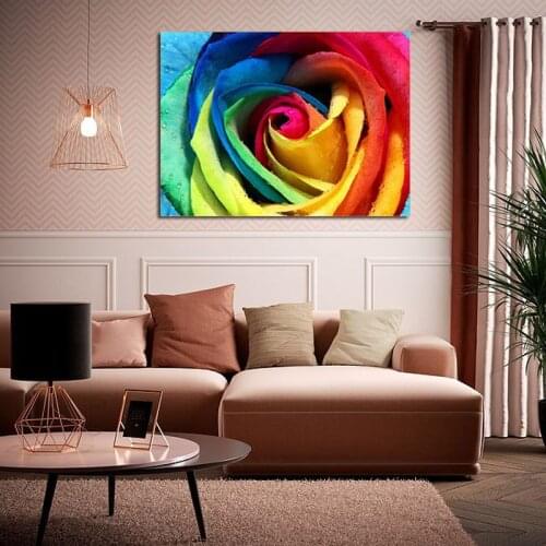 Paint by number art painting by numbers Painted roses, innovative art, porch, living room, bedroom decompression