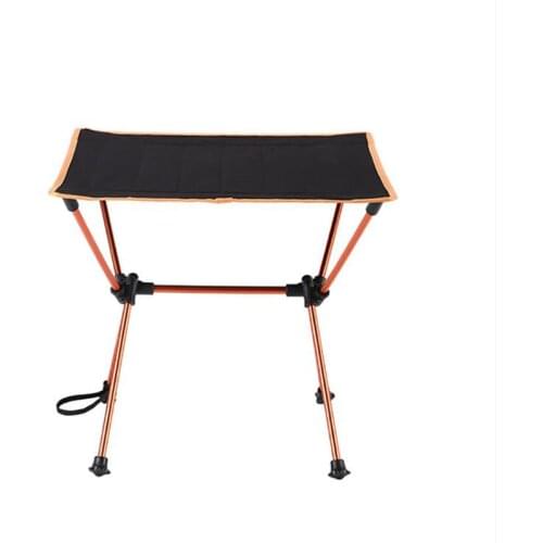 Oxford cloth aluminum alloy Camping Fishing Folding Table OEM portable mini outdoor folding table