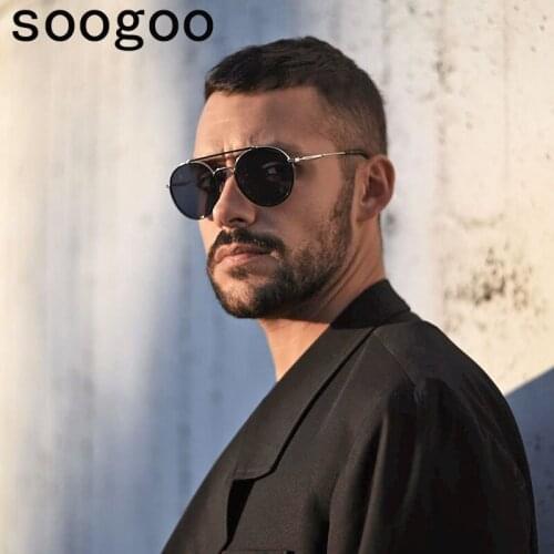 New style sunglasses womens art round frame sunglasses, womens fashion net same style sunglasses 208