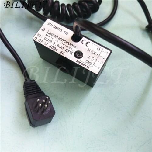 2pcs printer machine parts Roland R700 sensor for man roland 200 600 700 paper take up media sensor KK03/3F ,880 SPK