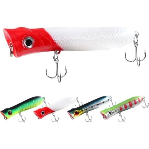 2pcs/Lot Topwater Pencil Popper Fishing Lures 12g/8.5cm Casting Trolling Fish Crankbaits Fishing Tackle Saltwater Hard Bait