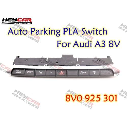 Red Backlight 8V0 925 301 OPS Auto Parking PLA Switch For Audi A3 8V 8V0925301