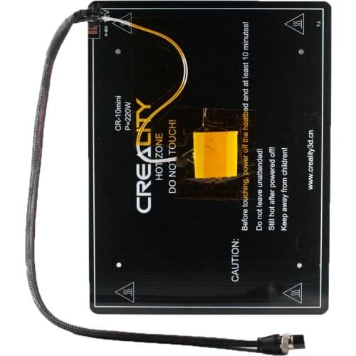 CR-10 mini 12V Aluminum Heat Bed PCB Hotbed Platform 305mm*235*3mm for 3d printer accessories