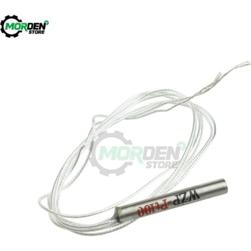 PT100 50cm Platinum Resister Temperature Sensor Waterproof Temp Probe -20~450 Degree Celsius Dia 4x30