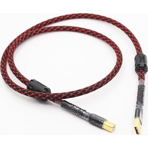 Hifi USB Cable High Quality Type A to Type B Hifi Data Cable For For Data Cable DAC DVD Amplifier