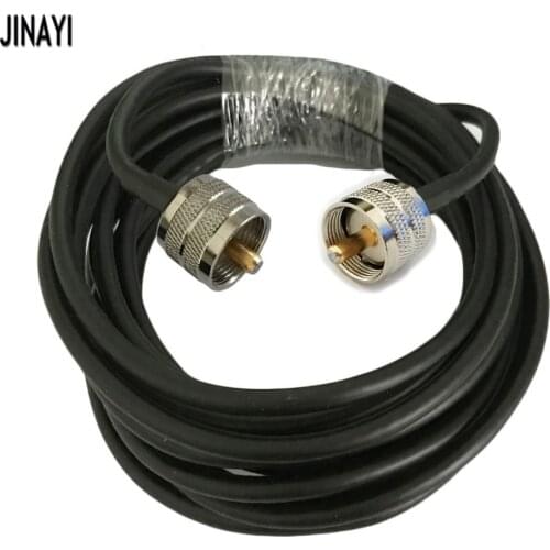 50-3 RG58 Coaxial Cable UHF PL259 male to UHF male connector RF Adapter Cable 50ohm 1m 5m 10m 20m 30m