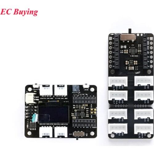 Seeeduino XIAO Development Board Expansion Module for Arduino IOT Grove IIC I2C UART Interface with OLED Screen Power Charging