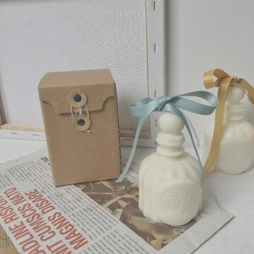 Manual Creative Candle Photographic Prop Perfume Bottle Candle Ornaments Holiday Gift Candele Decorative Home Decoration BE50CA