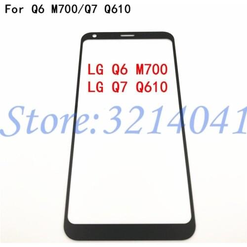 Front Screen Glass Lens Cover Replacement Parts For LG Q6 Q7 M700 M700AM Q7 Q7+ 2018 Q7 Plus Q610 Touch Screen