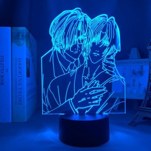 Anime Led Light Descendants of Darkness for Bedroom Decor Night Light Manga Childrens Birthday Gift Room Anime 3d Lamp