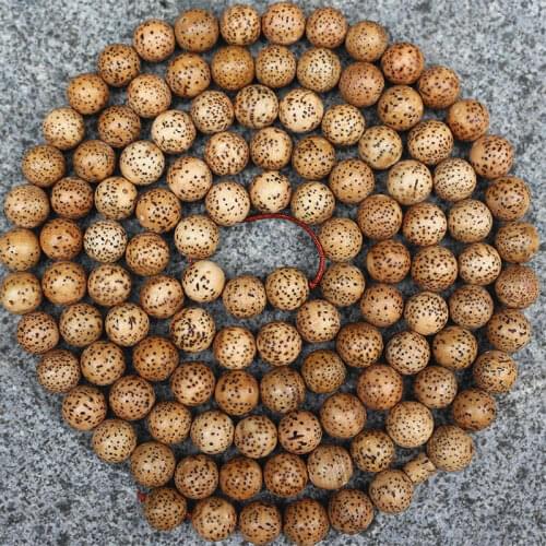 TSB0104 Old Lotus Bodhi Prayer Mala Beads 108+6 Natural Star Moon Bodhi 6mm 8mm 9mm 10mm
