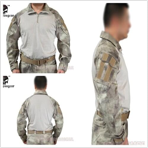 Military Army Tshirt A-TACS Emerson Tactical G3 Combat shirt Emerson BDU EM8595