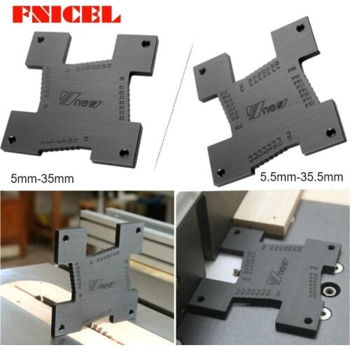 2Pcs/set Woodworking Router Table Height Gauge High Precision Measuring Ruler for Electric Circular Saw Engraving Machine
