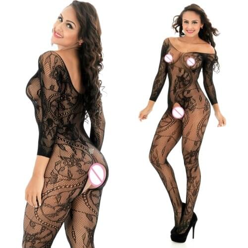 2017Womens Sexy Lingerie Sexy Bodystockings Sex Costumes Sexy Underwear Intimates Kimono Sex products Open Crotch Women Teddies