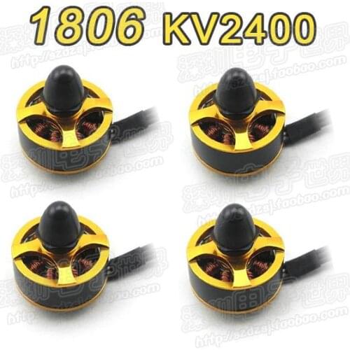 4PCS 1806 2400KV CW CCW Brushless Motor for Multi copter 250mm Quadcopter QAV25 for F330 ZMR250 H250 Quadcopter