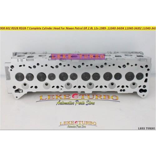 908602 RD28 RD28-T Complete Cylinder Head 2.8TD 1104034J04 1104034J02 1104034J01 1104034J00 11040 34J04 11040 34J02 11040 34J01