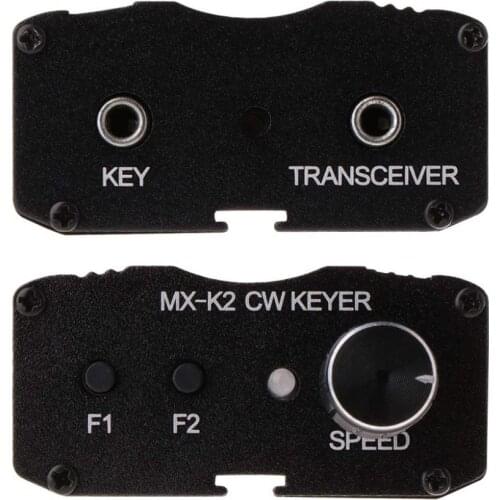 Auto Key Controller MX-K2 Memory CW Morse Code Keyer With Storage Segmented Memory Adjustable Speed Switch for Radio Amplifier