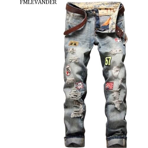 Summer Spring Autumn New Fashion Cotton Straight Casual Men Jeans