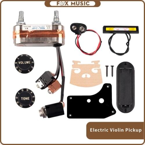 Naomi Electric Violin Bridge Pickup Amplifier Violin EQ Preamp For Electric Violin Build Project