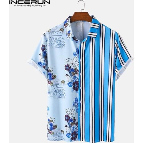 Мужские джинсовые рубашки INCERUN China At AliExpress