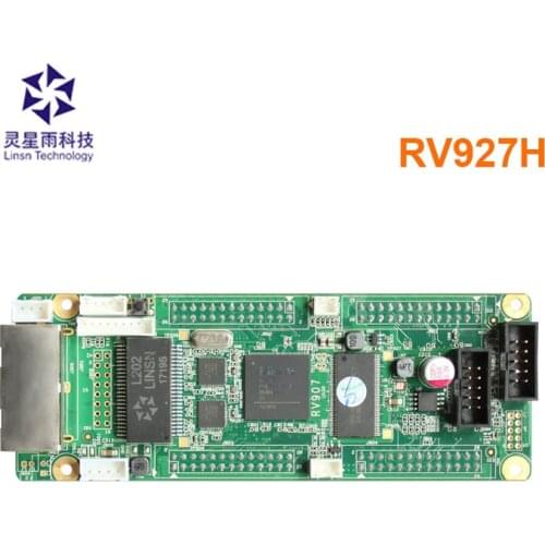 Linsn receiving card RV907H/927H/937H 4 output interfaces for replace RV807/817/827/837 receiving card for led lighting curtain