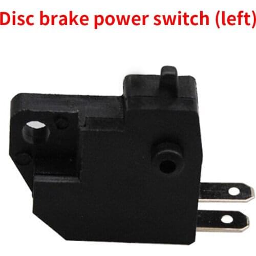 Motorbike Front Brake Light Switch Plastic Metal Motorcycle Left Brake Light Stop Switch