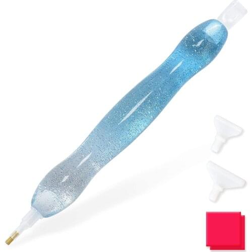 Diamond Painting Pen,Resin Diamond Art Drill Pen with Diamond Painting Tools and Accessories, Comfortable Diamond Painting Tools