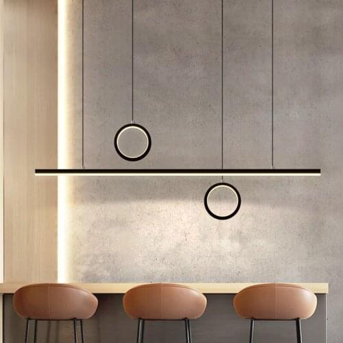 Lustre Modern Led Pendant Light Home 110v 220v Pendant Lamp For Dining Room Kitchen Chandelier Living Room Bedroom Hanging Lamp