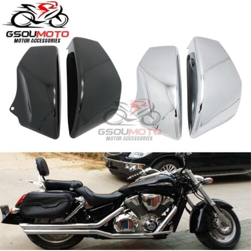 02-08 Motorcycle Battery Covers Side Fairing Cover Guard Protector For Honda VTX1800 VTX 1800 R/S/N/F/T Retro Spoke Neo Tourer