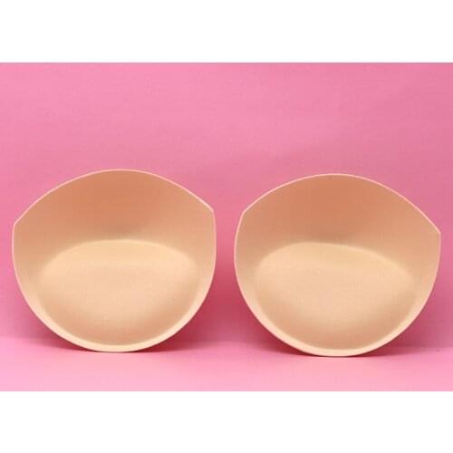 4Pcs/2Pair Sponge Push Up Bra Pads Set for Women Invisible Insert Swimsuit Bikini Breast Enhancers Chest Cup Pads Accessories